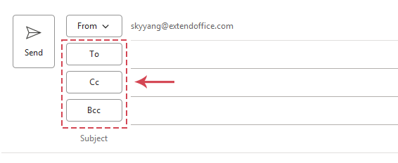 a screenshot showing how to open the Smart Recipients window
